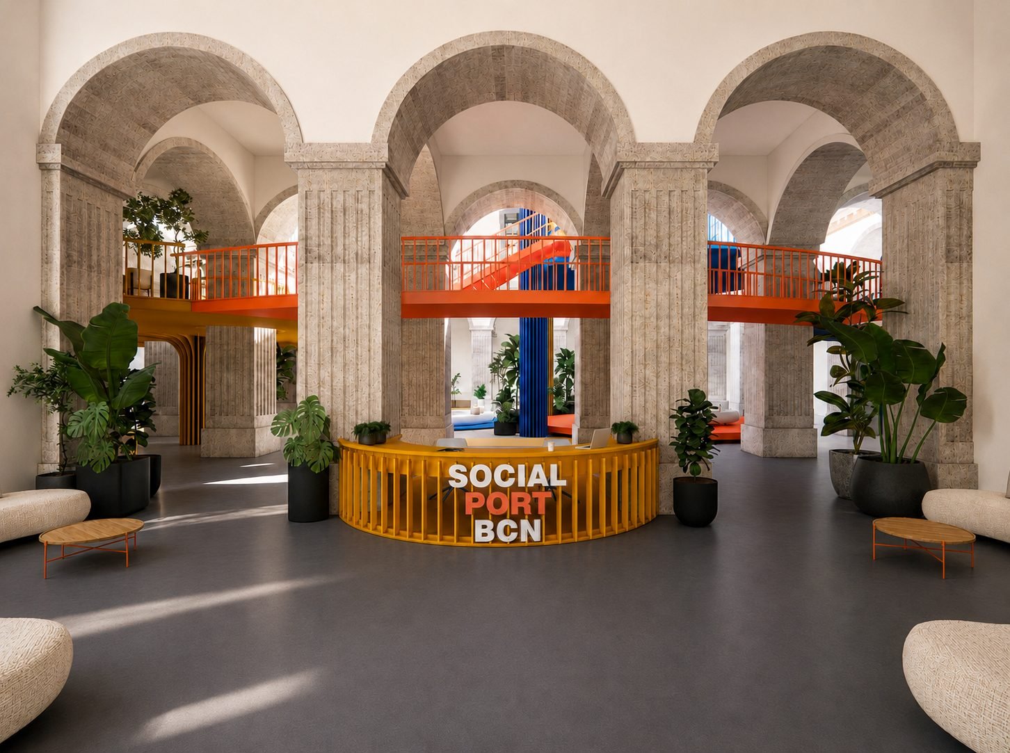 View from The Social Port